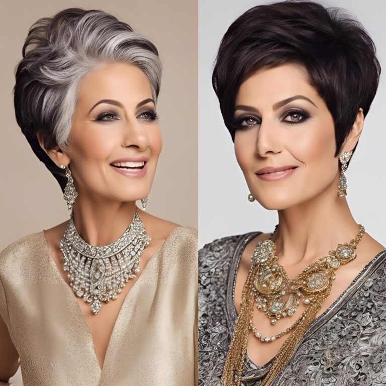 The Best Short Haircuts For Women Over 70